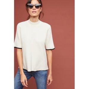 Anthropologie Moth • Rhiannon Mock Neck Sweater